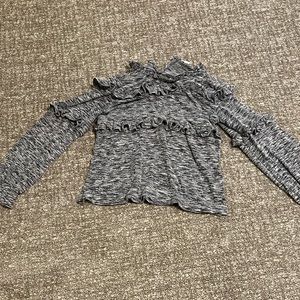 Grey long sleeve shirt